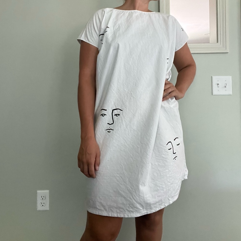 Shop Frond OS Handpainted Shift Dress